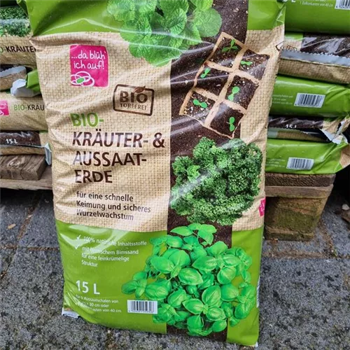 Kräuter+Anz.Erde Bio dbia 15L